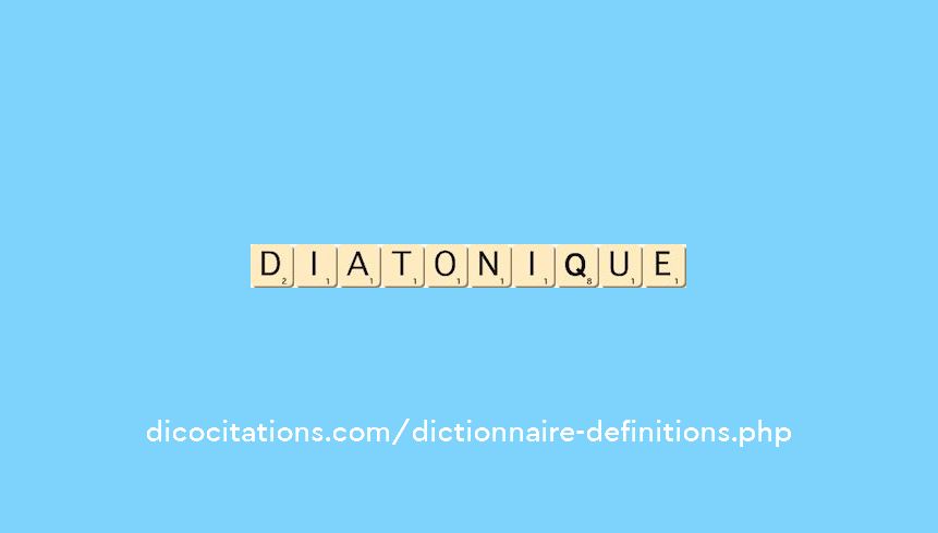 diatonique diatonique