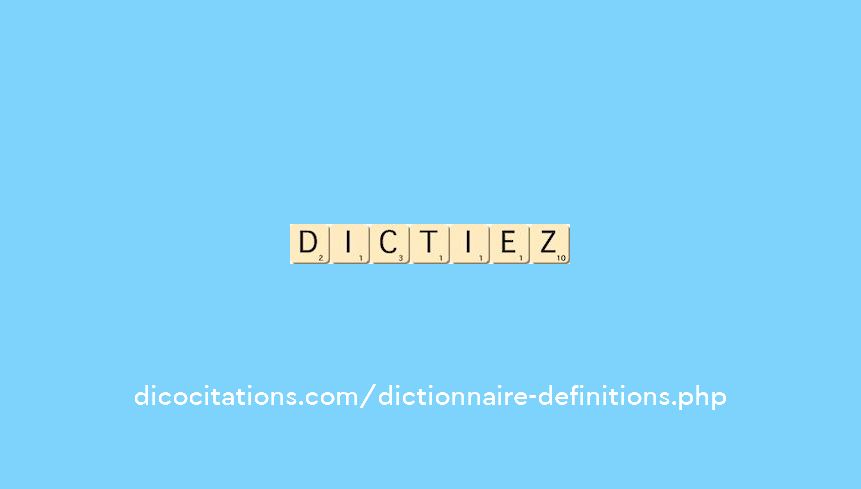 dictiez