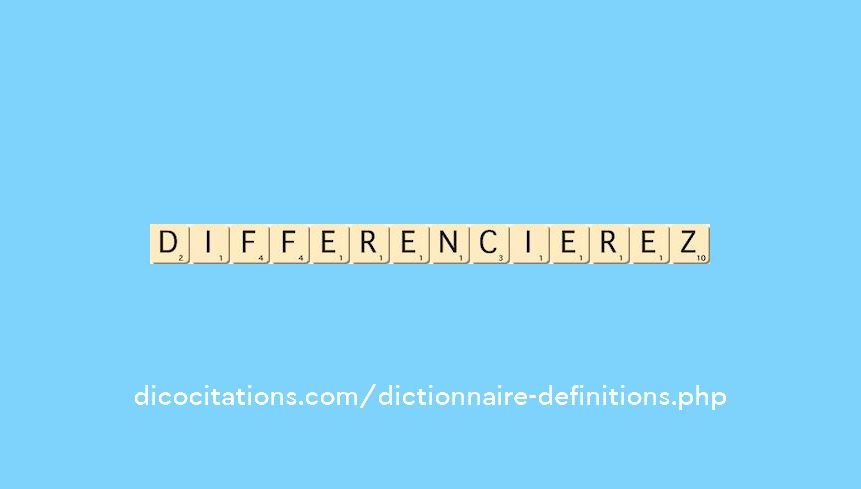 differencierez differencierez