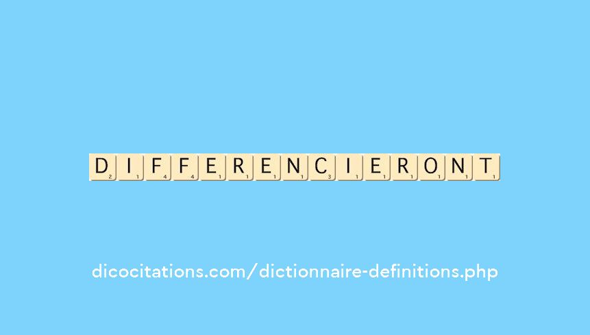 differencieront differencieront