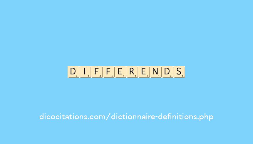 differends differends