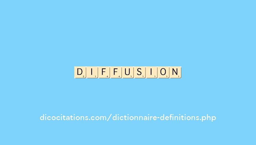 diffusion