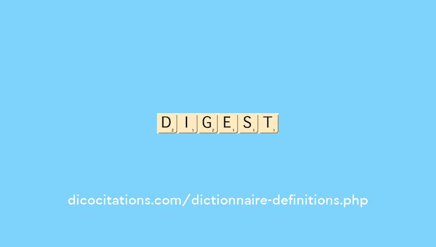 digest digest