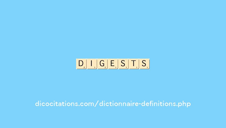 digests digests
