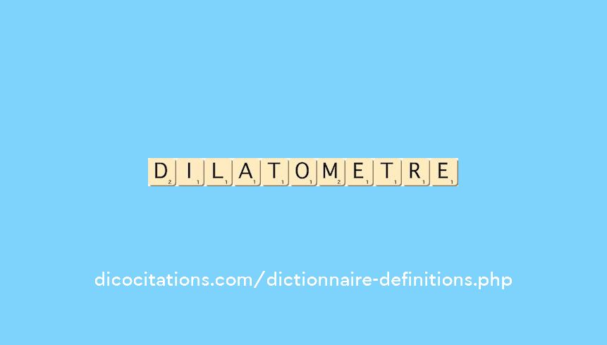 dilatometre