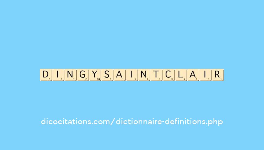 dingy-saint-clair
