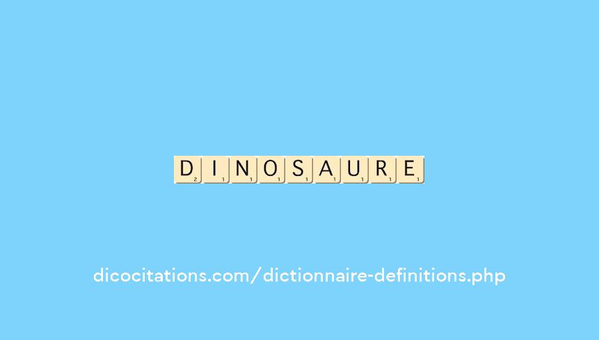 dinosaure dinosaure