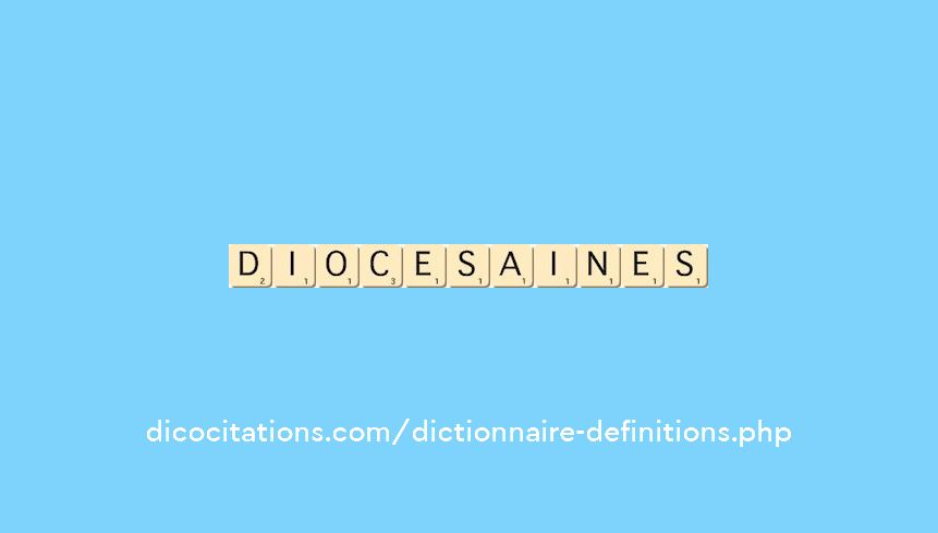 diocesaines diocesaines