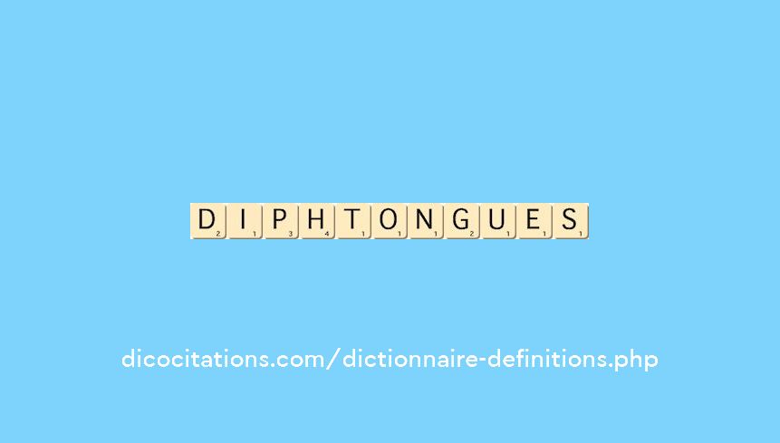 diphtongues