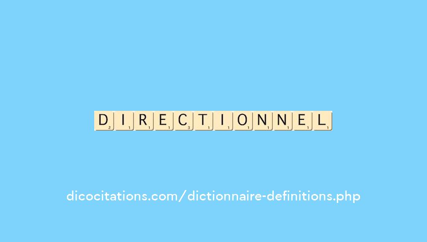 directionnel directionnel