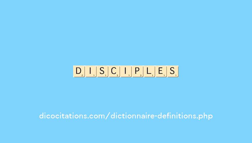 disciples disciples