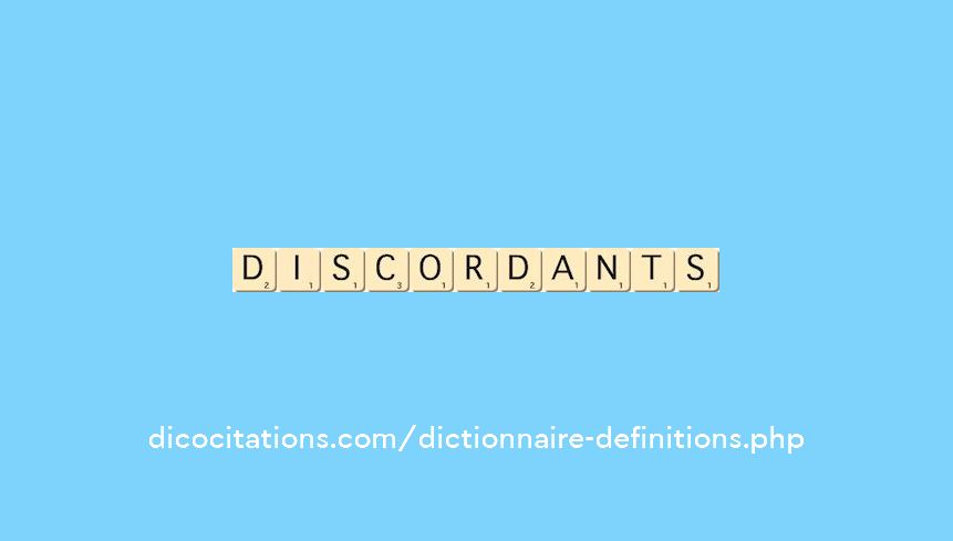 discordants discordants