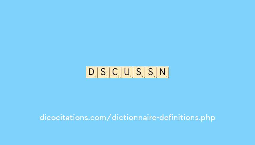 discussion