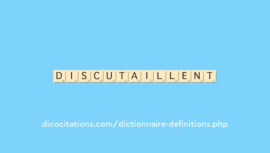discutaillent discutaillent