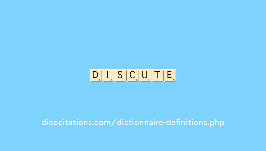 discute discute