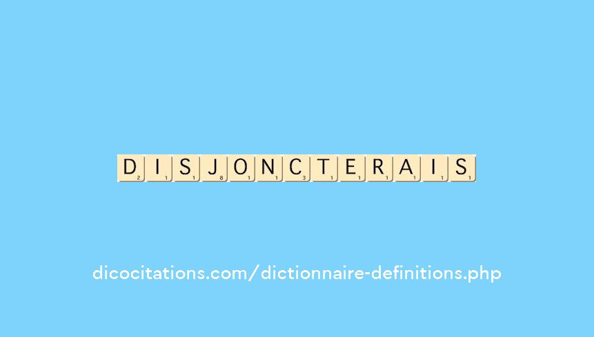 disjoncterais disjoncterais