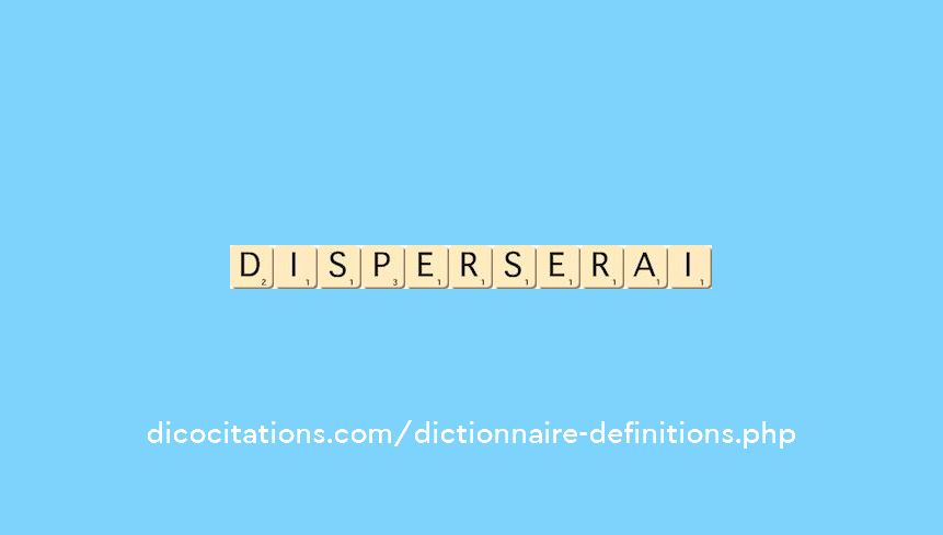 disperserai disperserai