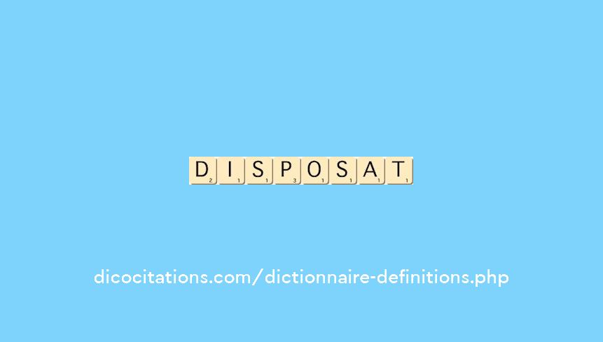 disposat disposat
