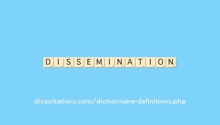 dissemination