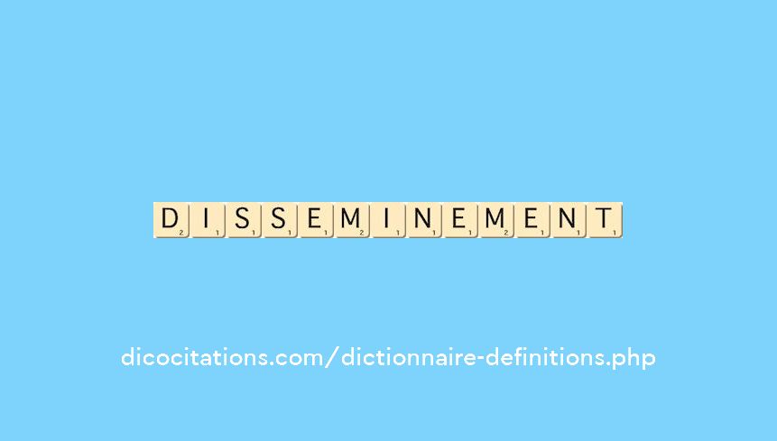 disseminement