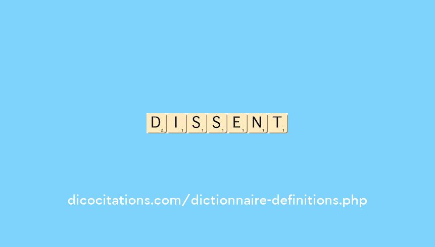 dissent