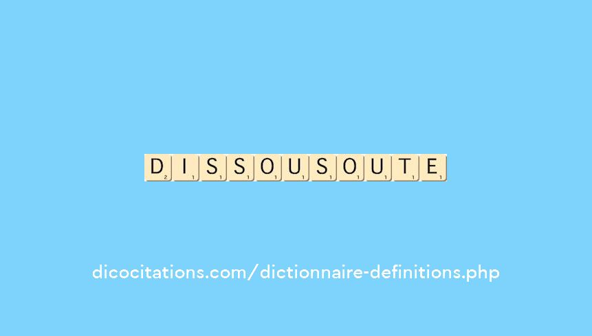 dissous--oute