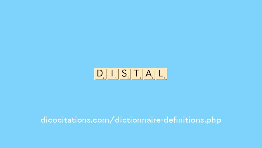 distal distal