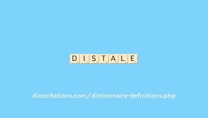 distale distale