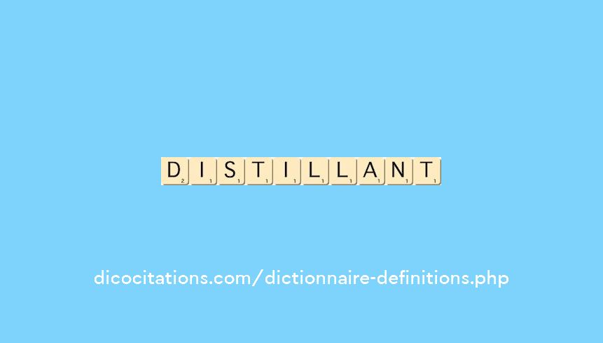 distillant distillant