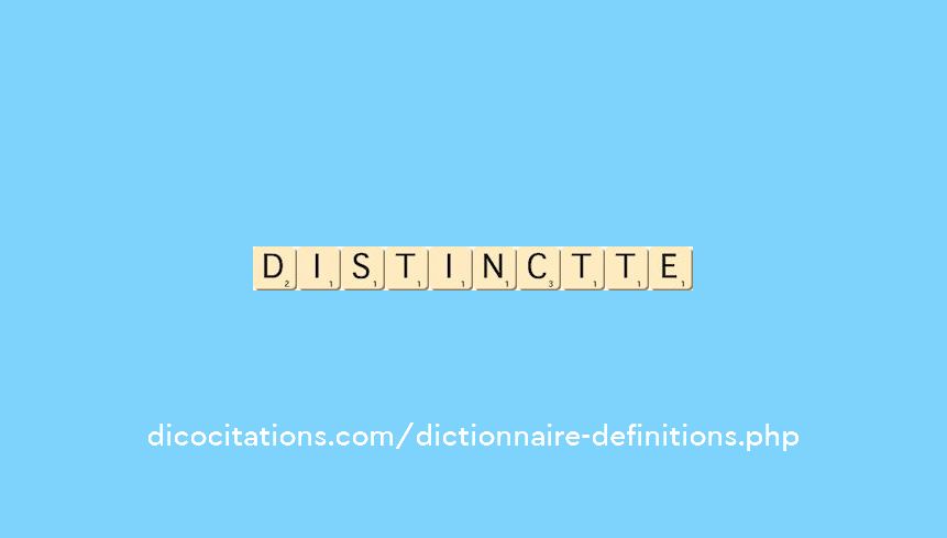 distinct--te