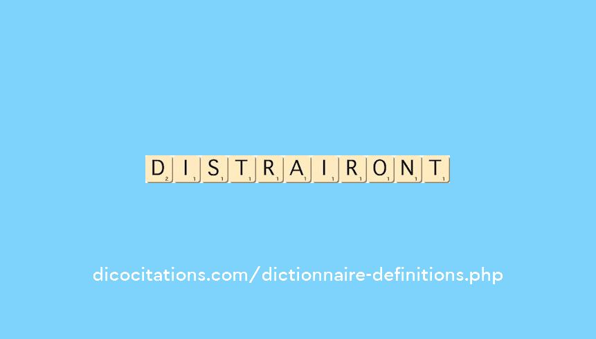 distrairont distrairont