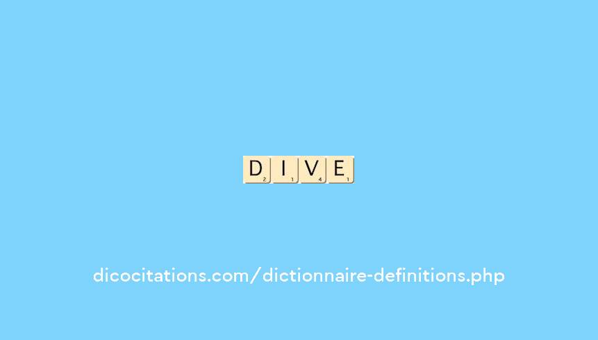 dive dive