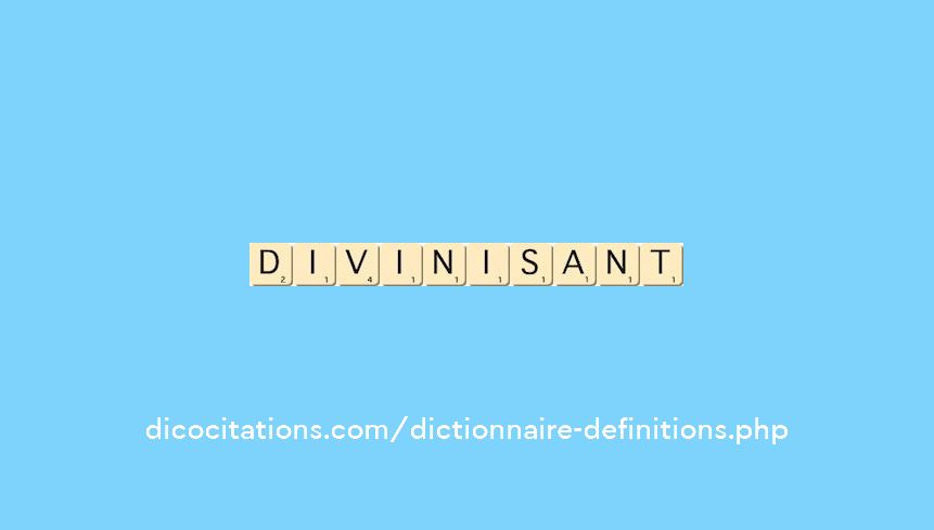 divinisant divinisant