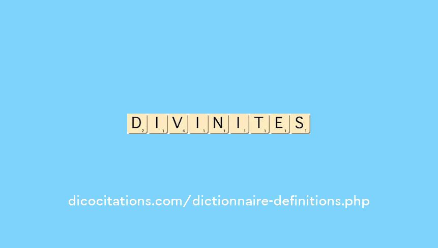divinites divinites