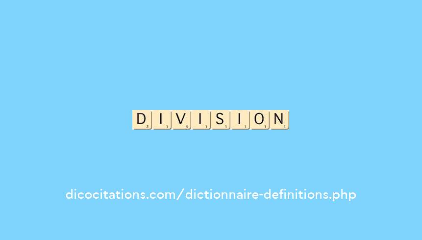 division division