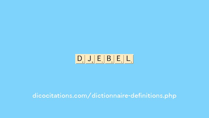 djebel djebel