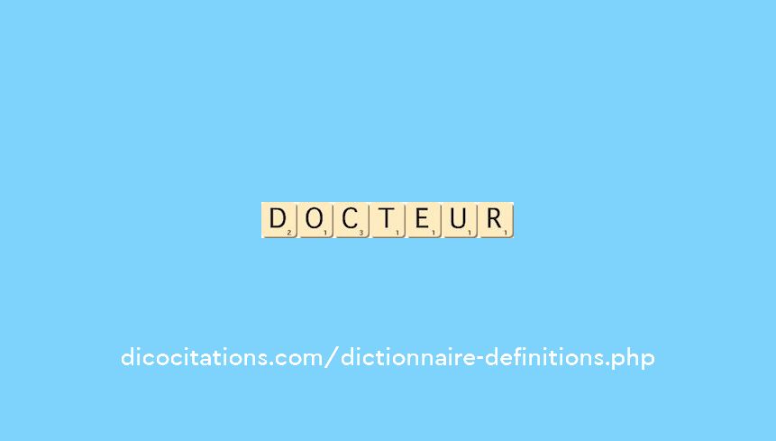 docteur