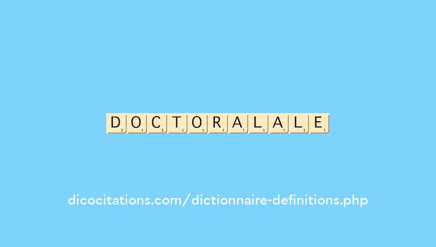 doctoral--ale