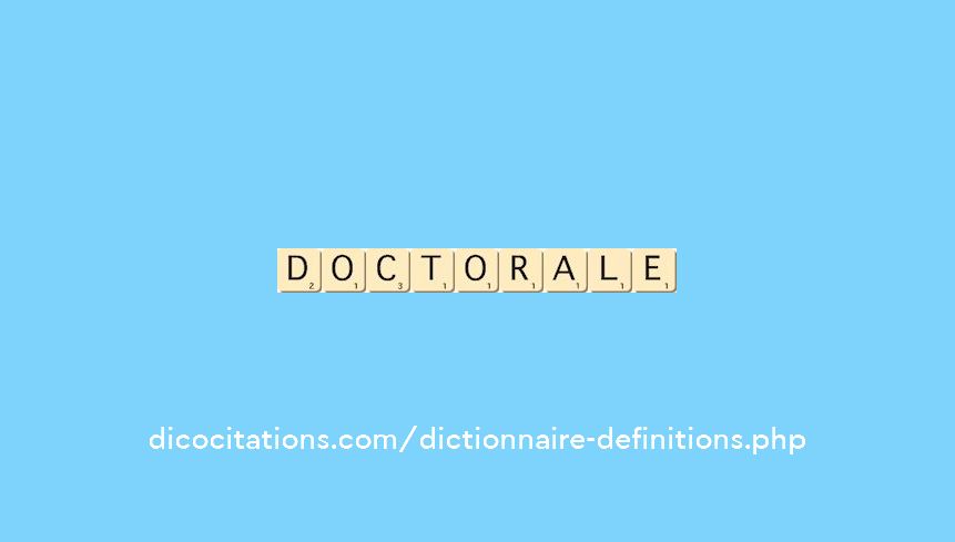 doctorale