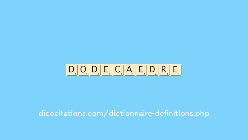 dodecaedre dodecaedre