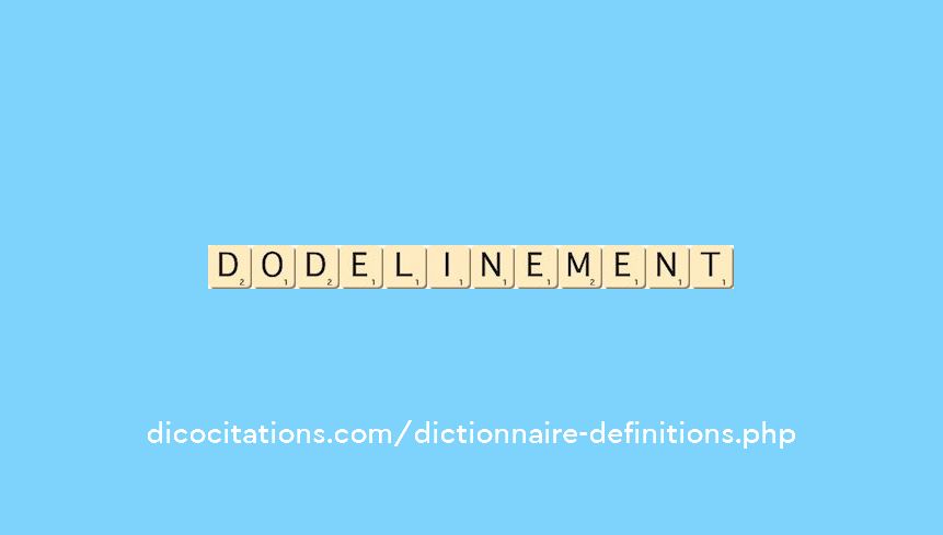 dodelinement