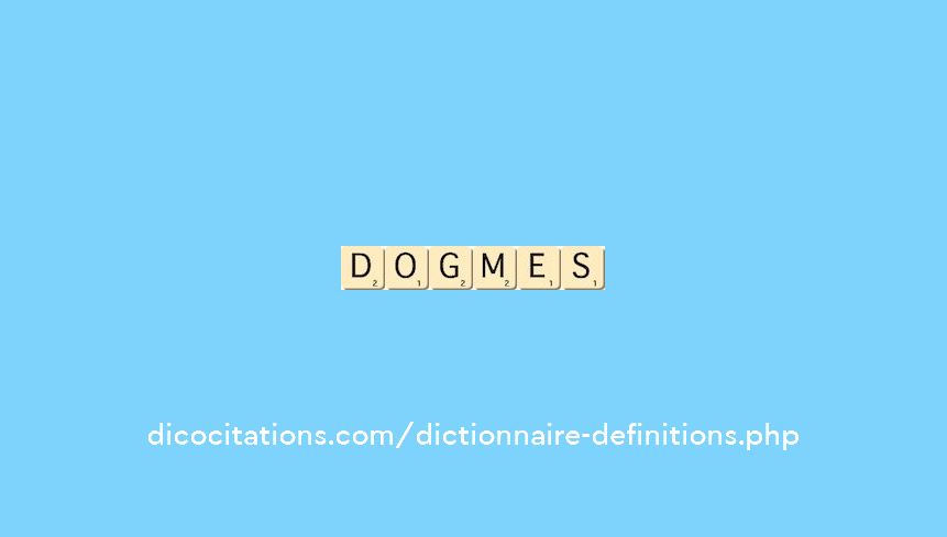 dogmes