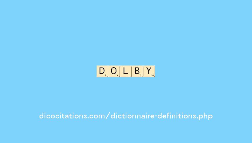 dolby dolby