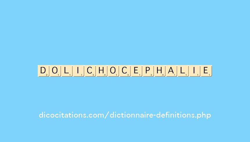 dolichocephalie dolichocephalie