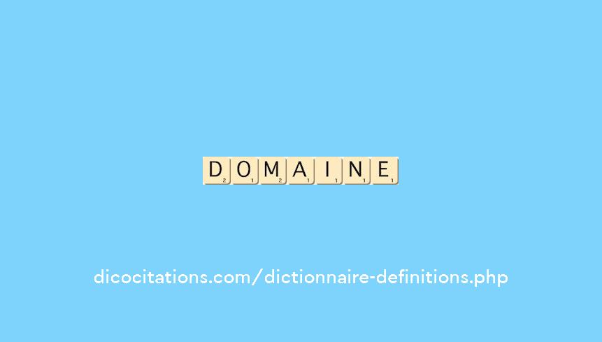 domaine