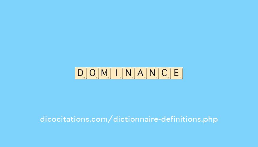 dominance