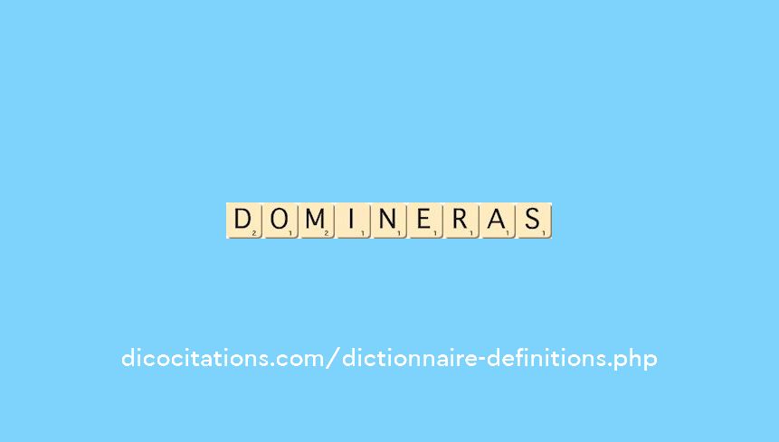 domineras domineras