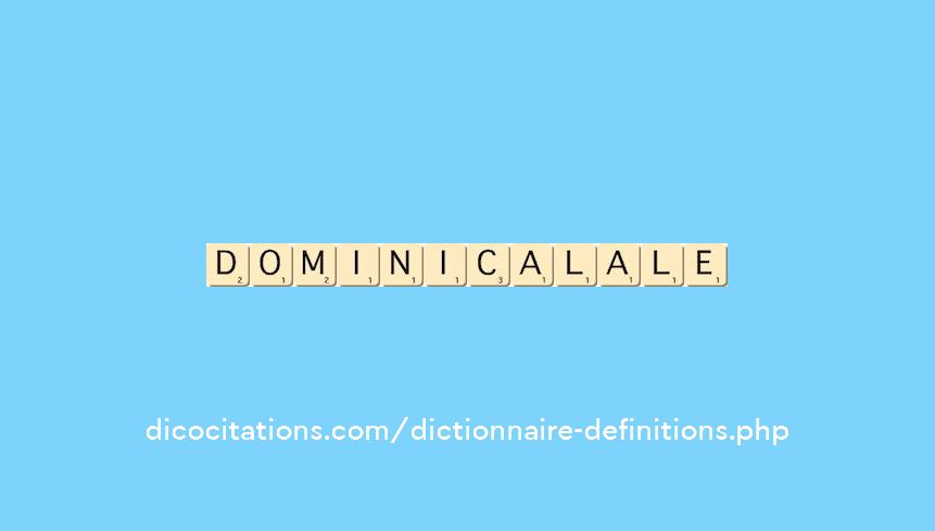 dominical--ale
