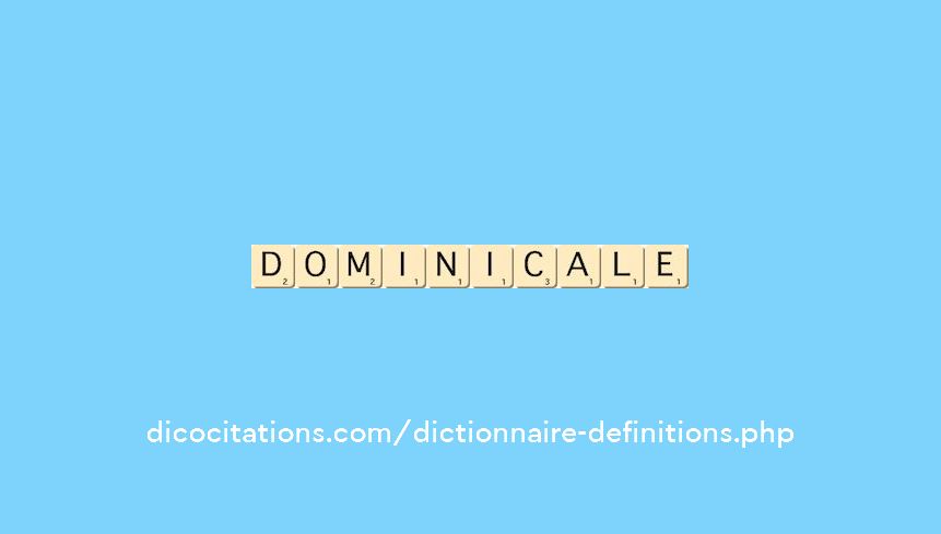 dominicale dominicale