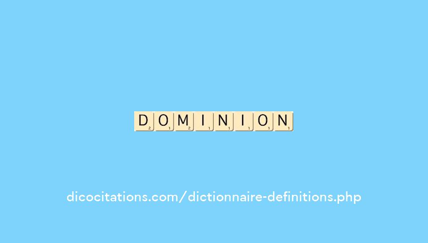 dominion